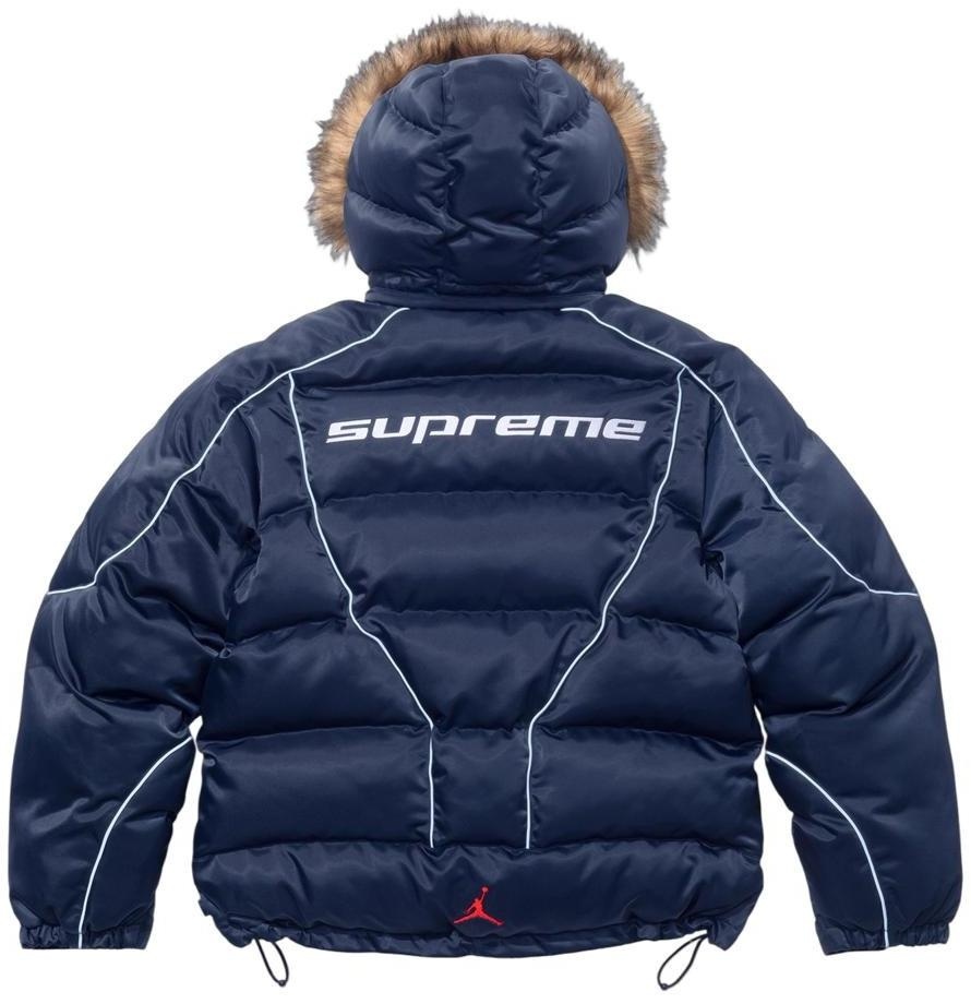 Supreme®/Jordan® Puffer Jacket view 4